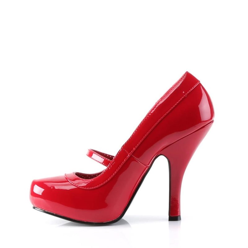 Talons Pleaser Cutiepie-02 Femme Rouge | PARIS FRCREXJB