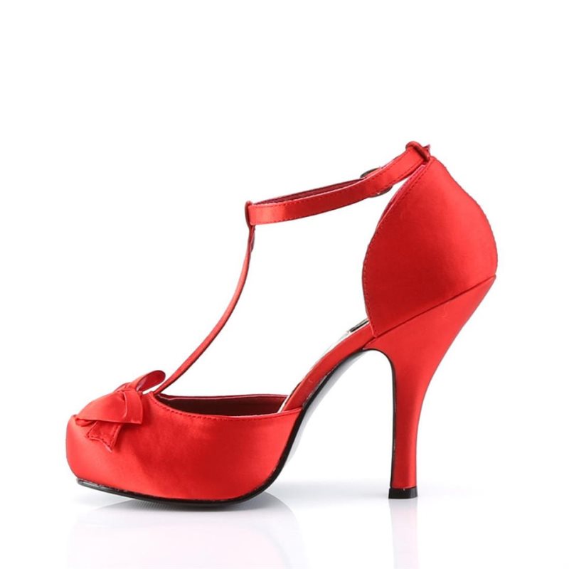 Talons Pleaser Cutiepie-12 Femme Rouge | PARIS FRPTVICH