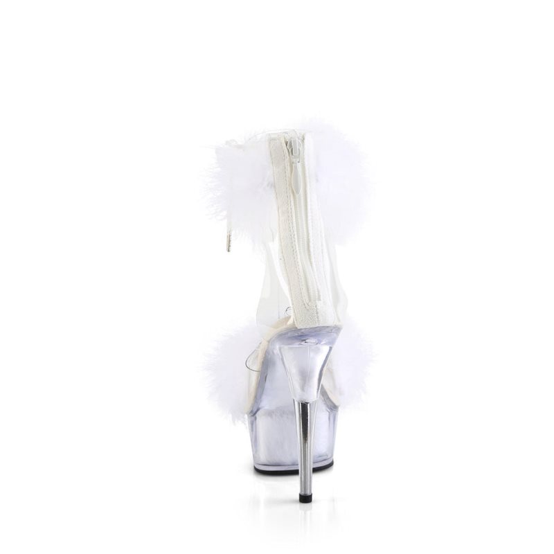 Talons Pleaser Delight-624F Femme Blanche | PARIS FRVSJMED