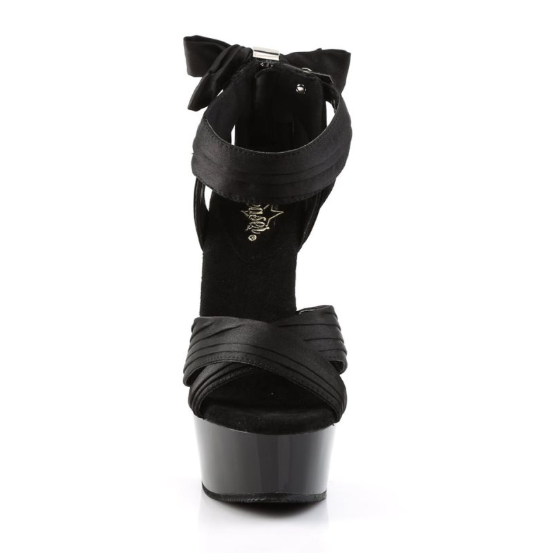 Talons Pleaser Delight-668 Femme Noir | FRANCE FRPXJAUC