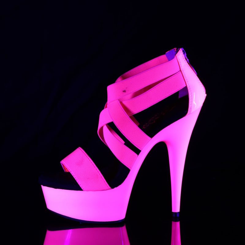 Talons Pleaser Delight-669UV Femme Rose | PARIS FRNSHIYL