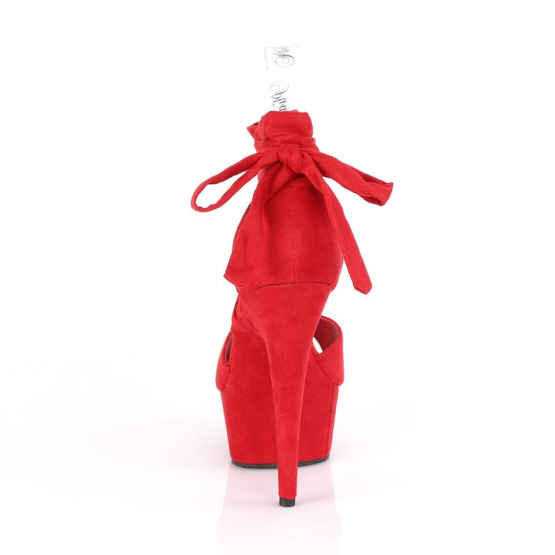 Talons Pleaser Delight-679 Femme Rouge | PARIS FRJTVKOP