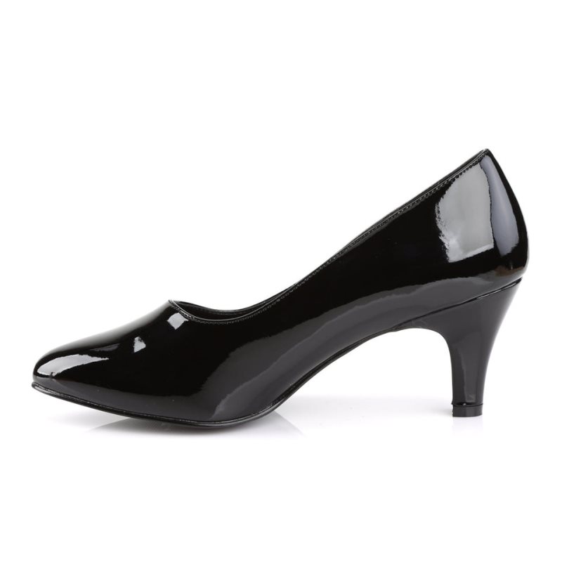 Talons Pleaser Divine-420 Femme Noir | FRANCE FRXUEMVI