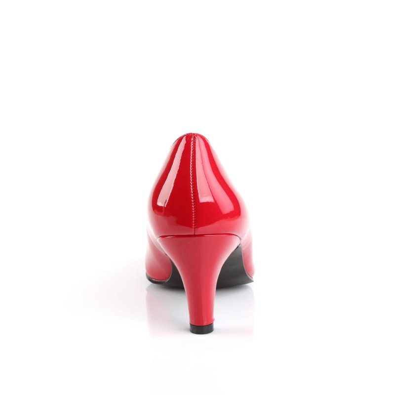 Talons Pleaser Divine-420 Femme Rouge | PARIS FRMWTLKI