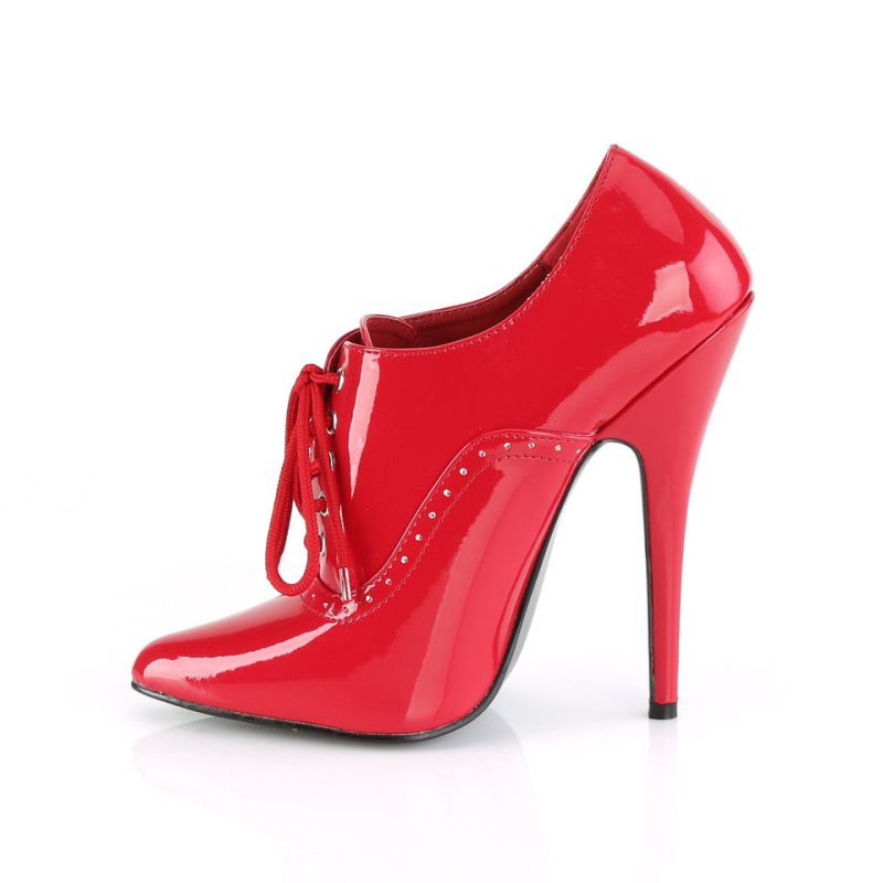 Talons Pleaser Domina-460 Femme Rouge | PARIS FREBKQMI