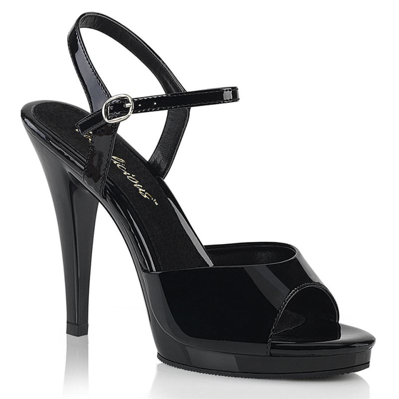 Talons Pleaser Flair-409 Femme Noir | PARIS FRCYQVZT