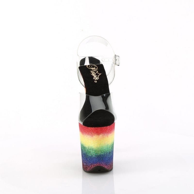 Talons Pleaser Flamingo-808RG-04 Femme Multicolore | PARIS FRXBZHPO