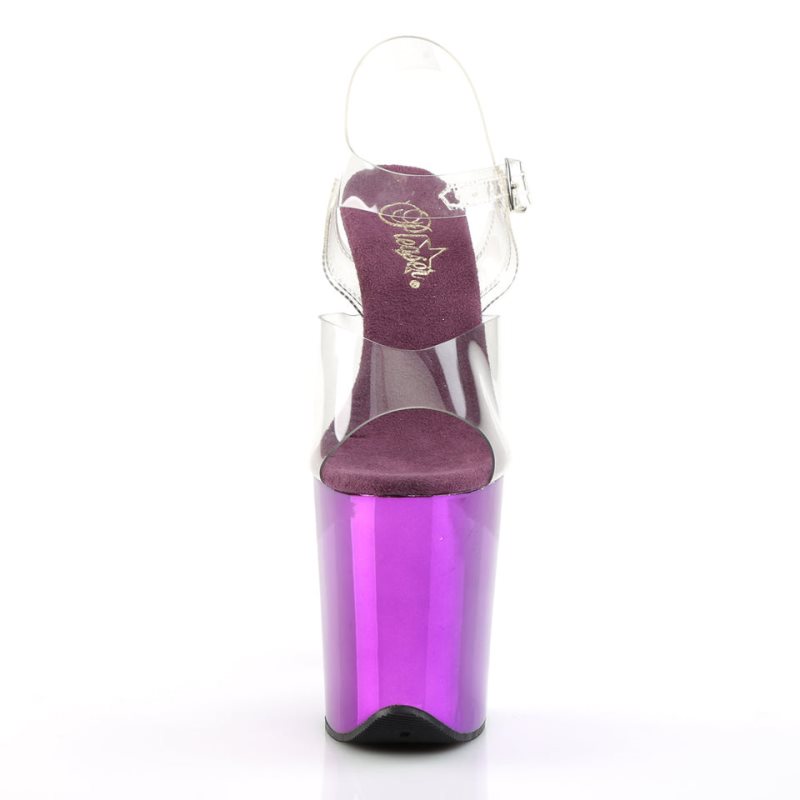 Talons Pleaser Flamingo-808 Femme Violette | FRANCE FRSMJFZV