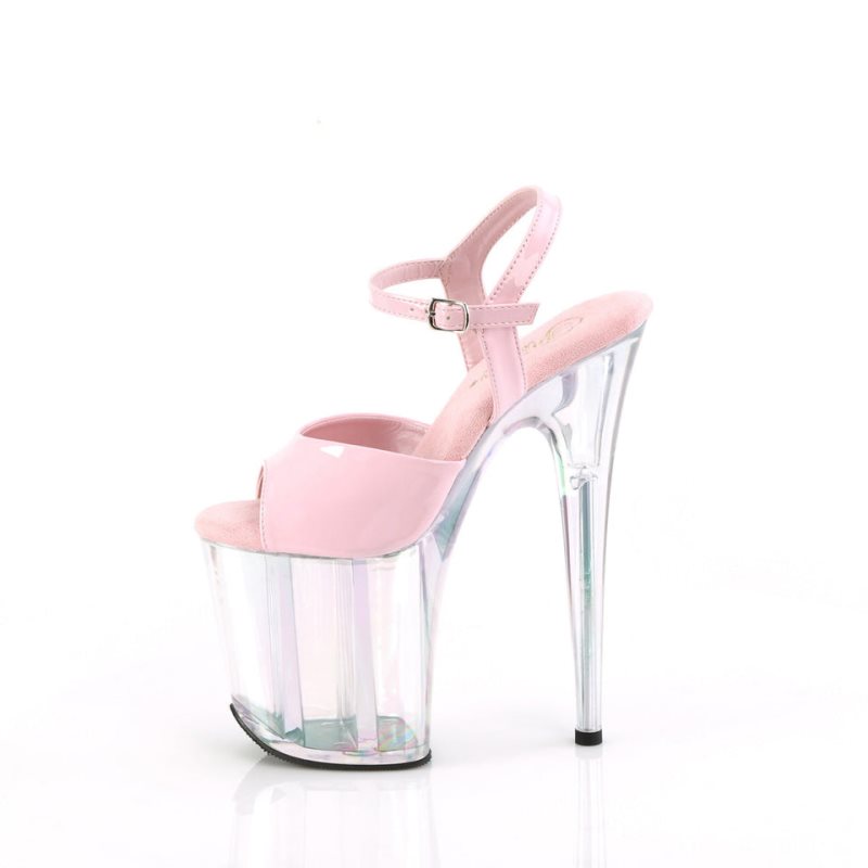 Talons Pleaser Flamingo-809HT Femme Rose | PARIS FRYZGQRD