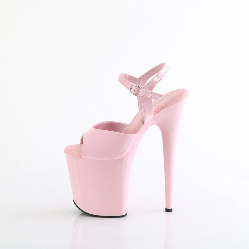 Talons Pleaser Flamingo-809 Femme Rose | FRANCE FRUPTQEA