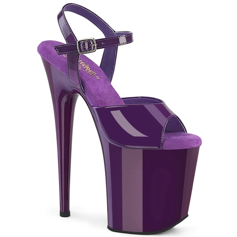 Talons Pleaser Flamingo-809 Femme Violette | PARIS FRYSMUQZ