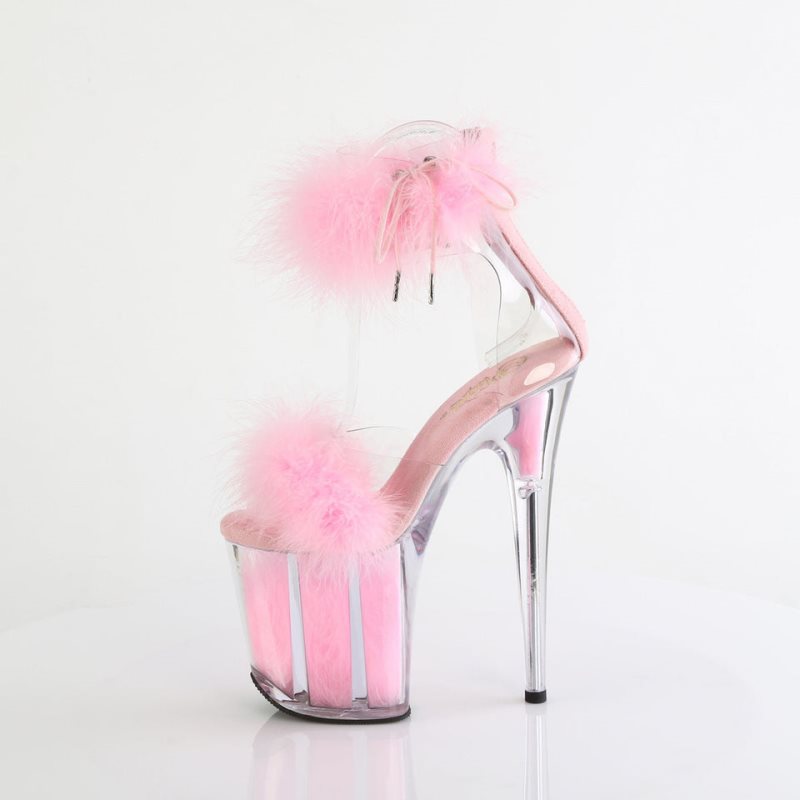 Talons Pleaser Flamingo-824F Femme Rose | PARIS FRSVKTCX