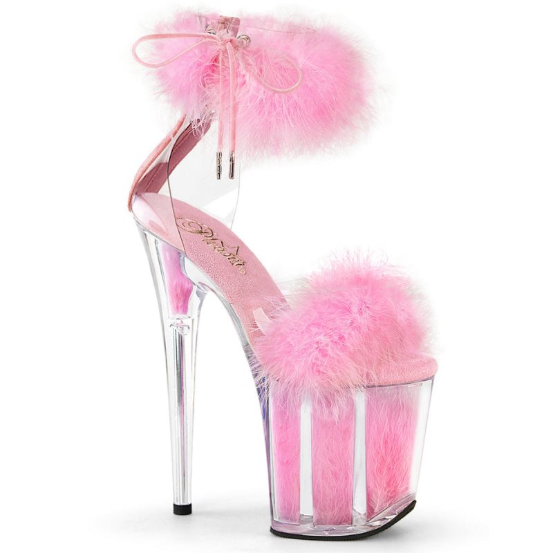 Talons Pleaser Flamingo-824F Femme Rose | PARIS FRSVKTCX