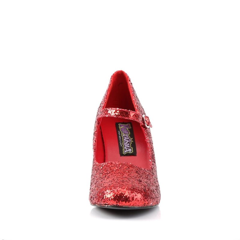 Talons Pleaser Glinda-50G Femme Rouge | PARIS FREZXYDP