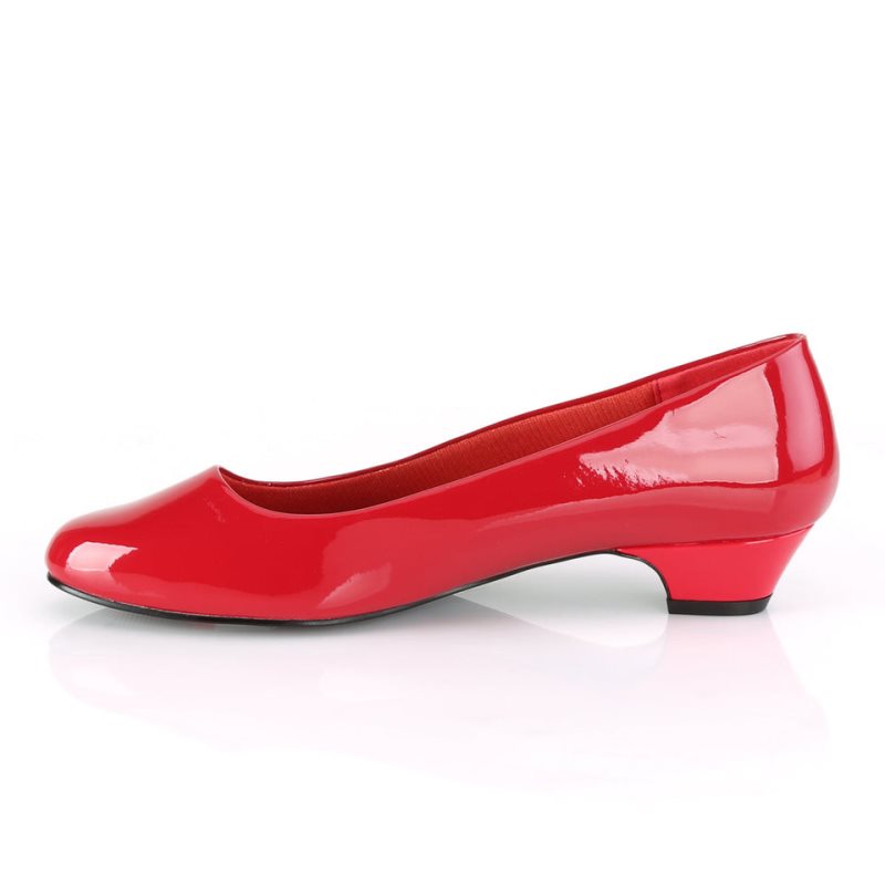 Talons Pleaser Gwen-01 Femme Rouge | FRANCE FRMQJRXT