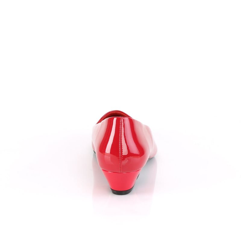 Talons Pleaser Gwen-01 Femme Rouge | FRANCE FRMQJRXT