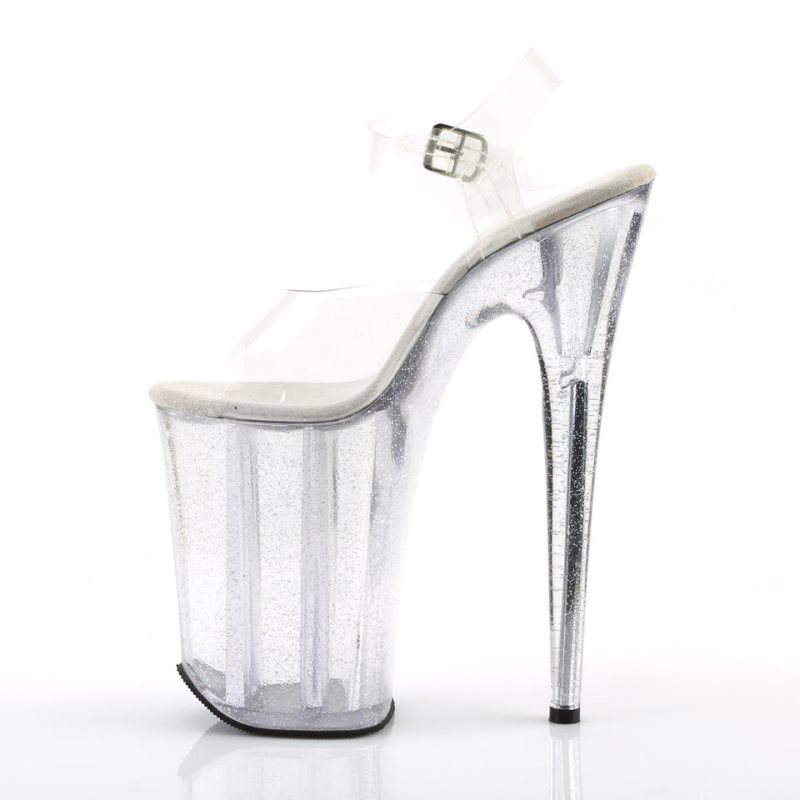 Talons Pleaser Infinity-908MG Femme Clear | FRANCE FRDGVSPN