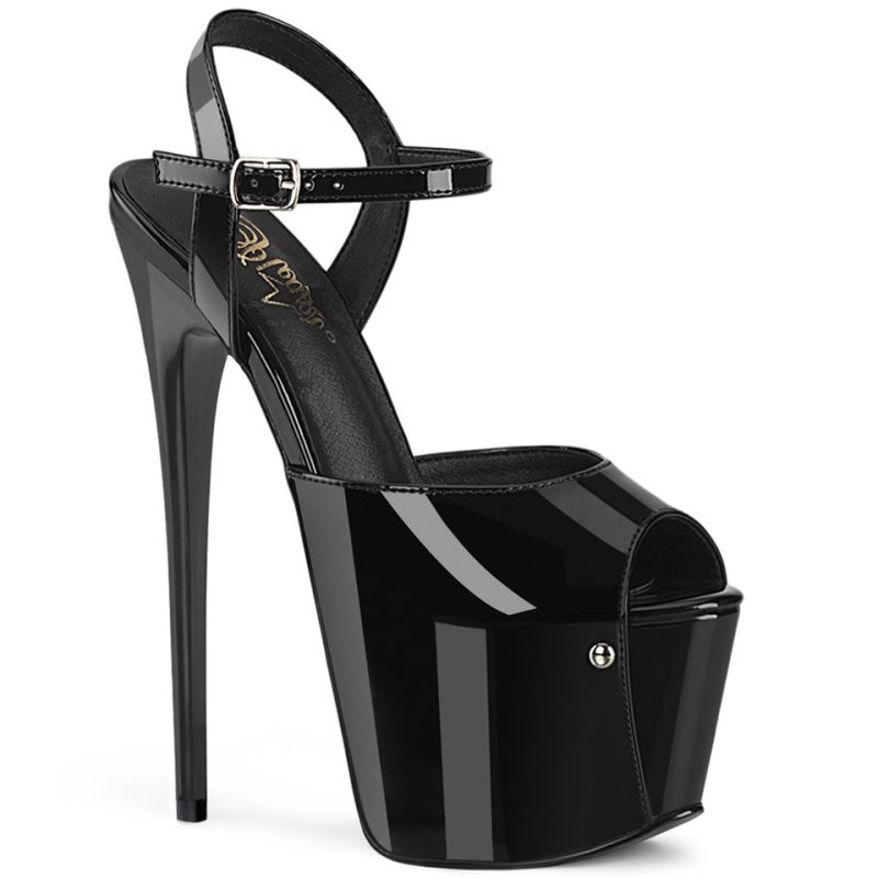 Talons Pleaser Jubilant-09 Femme Noir | PARIS FRDTFLIU