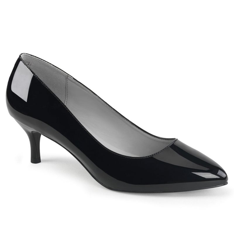 Talons Pleaser Kitten-01 Femme Noir | PARIS FRWGIATC