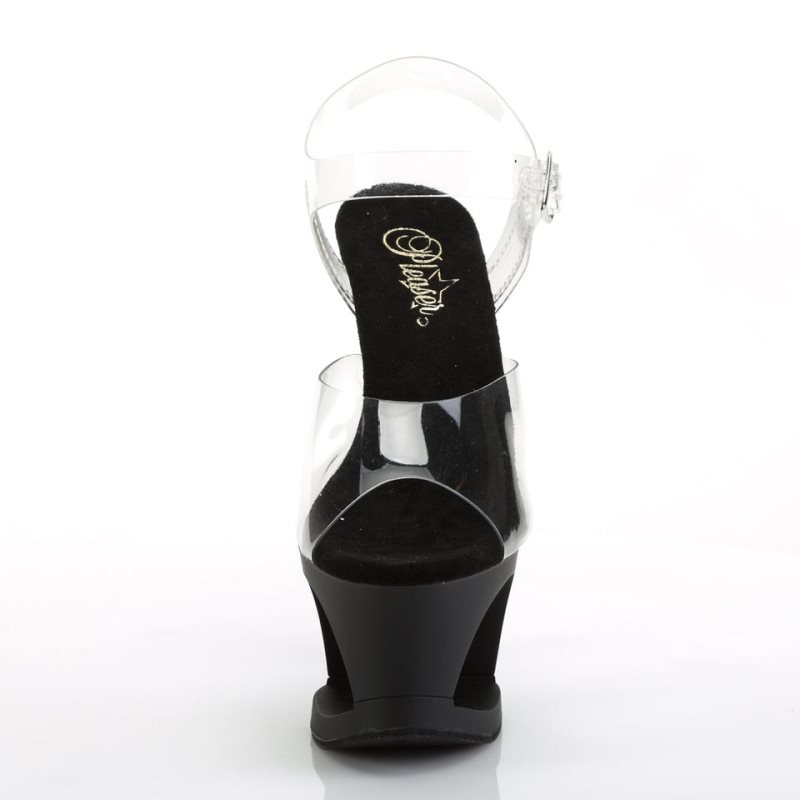 Talons Pleaser Moon-708 Femme Noir | PARIS FRYJTDSB