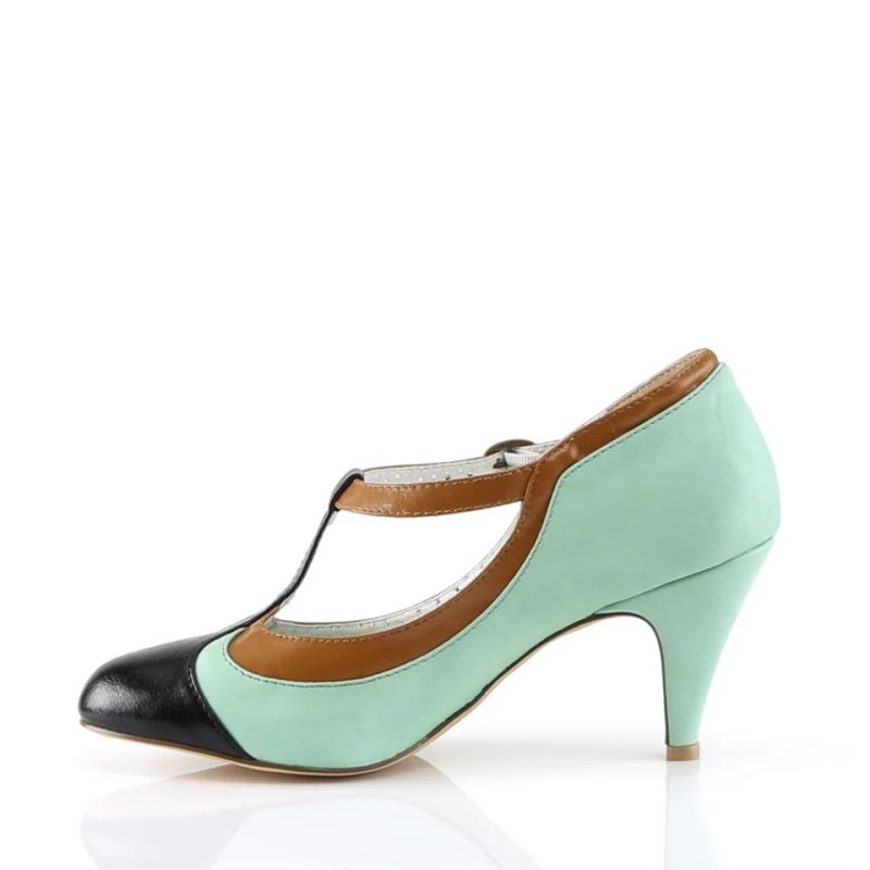 Talons Pleaser Peach-03 Femme Vert | PARIS FRJUFOXK