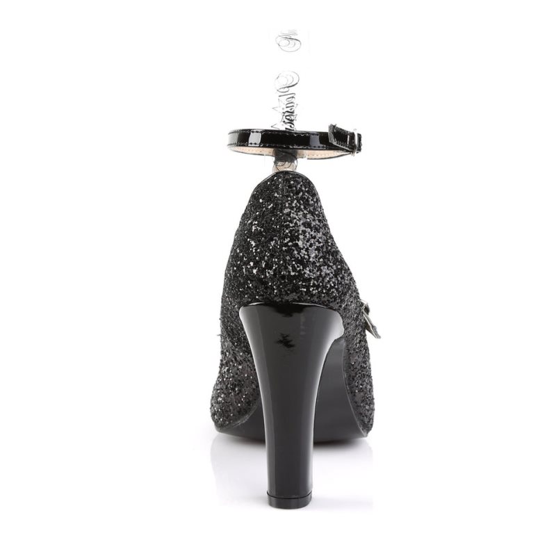 Talons Pleaser Queen-01 Femme Noir | PARIS FRFKHVOA