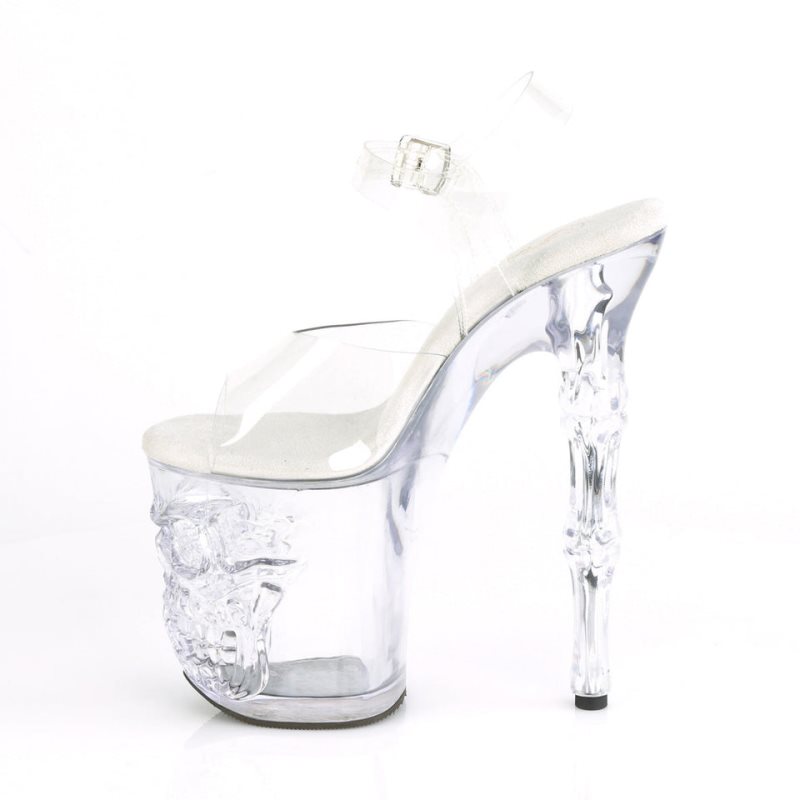 Talons Pleaser Rapture-808 Femme Clear | FRANCE FRMAIDZU