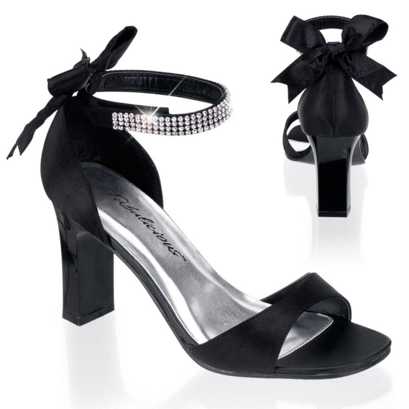 Talons Pleaser Romance-372 Femme Noir | PARIS FRCJKWSH