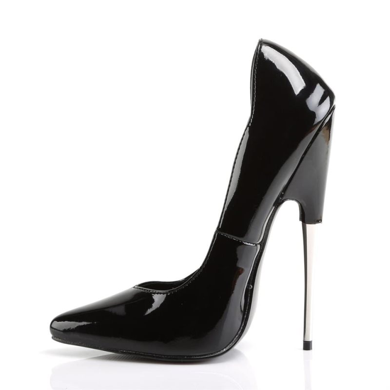 Talons Pleaser Scream-01 Femme Noir | FRANCE FRTZYPIA