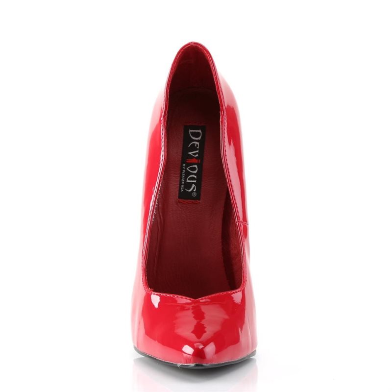 Talons Pleaser Scream-01 Femme Rouge | PARIS FRJGREXF