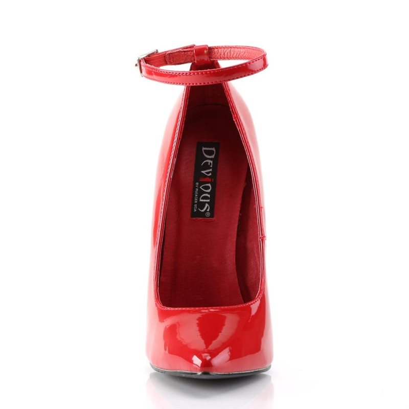 Talons Pleaser Scream-12 Femme Rouge | PARIS FRAVNTDQ