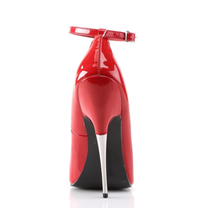 Talons Pleaser Scream-12 Femme Rouge | PARIS FRAVNTDQ