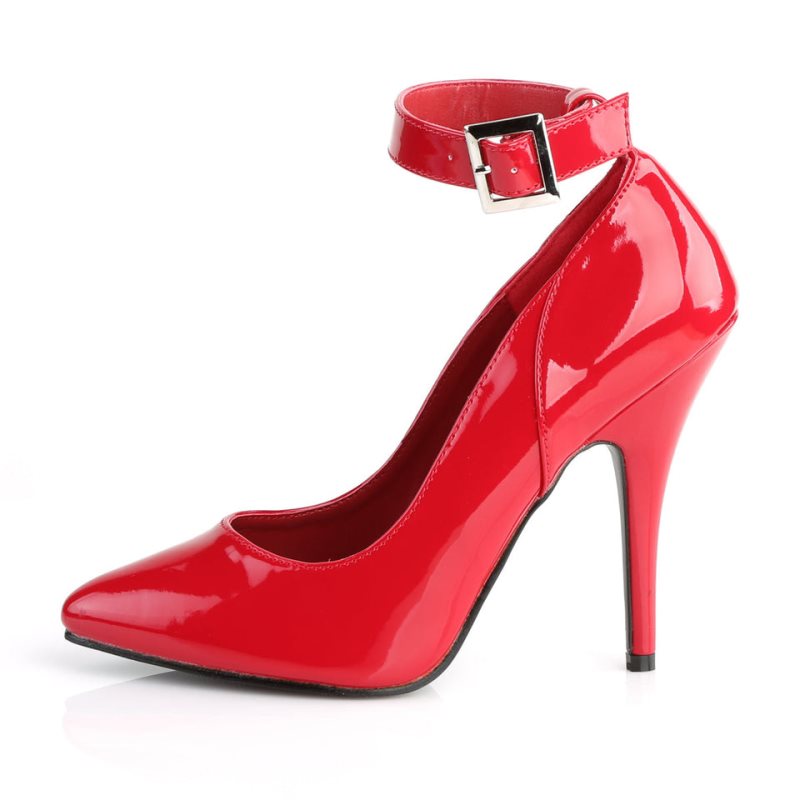 Talons Pleaser Seduce-431 Femme Rouge | PARIS FRFULJAY