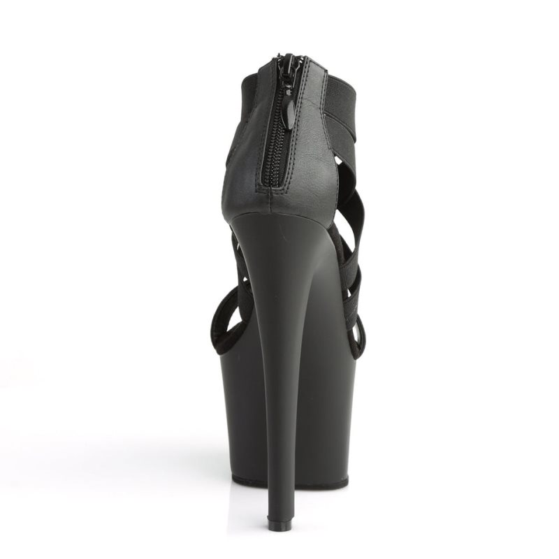 Talons Pleaser Sky-369 Femme Noir | PARIS FRZIQYGX