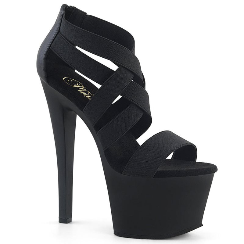 Talons Pleaser Sky-369 Femme Noir | PARIS FRZIQYGX