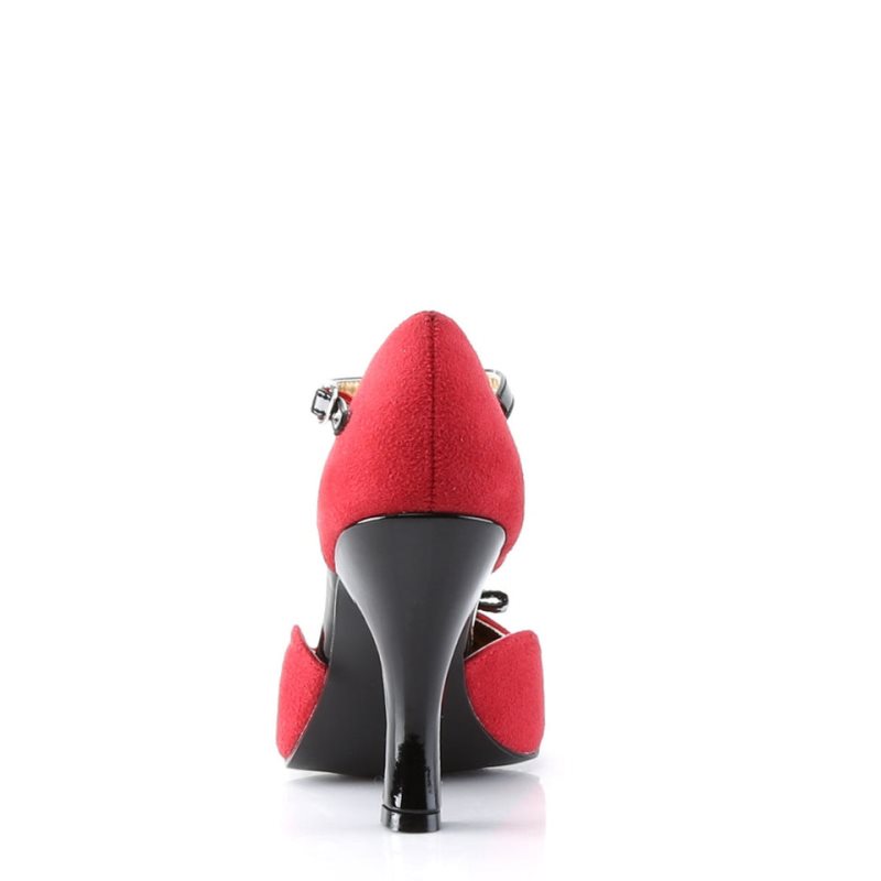 Talons Pleaser Smitten-10 Femme Rouge | PARIS FRUEQVPG