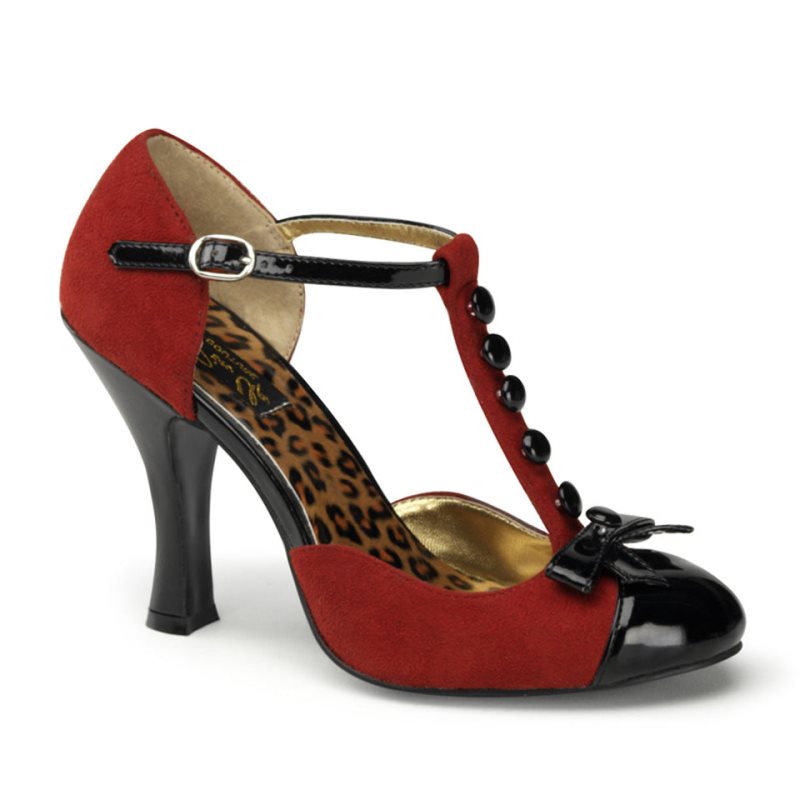 Talons Pleaser Smitten-10 Femme Rouge | PARIS FRUEQVPG