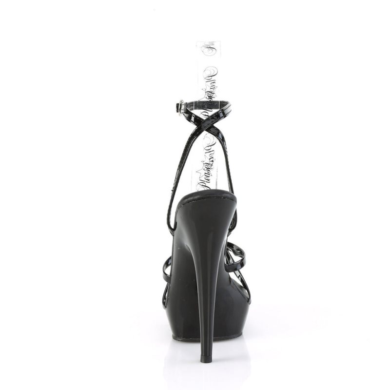 Talons Pleaser Sultry-638 Femme Noir | PARIS FRGXVETN