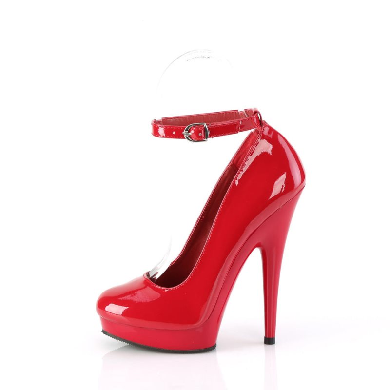 Talons Pleaser Sultry-686 Femme Rouge | PARIS FRPHCYTR