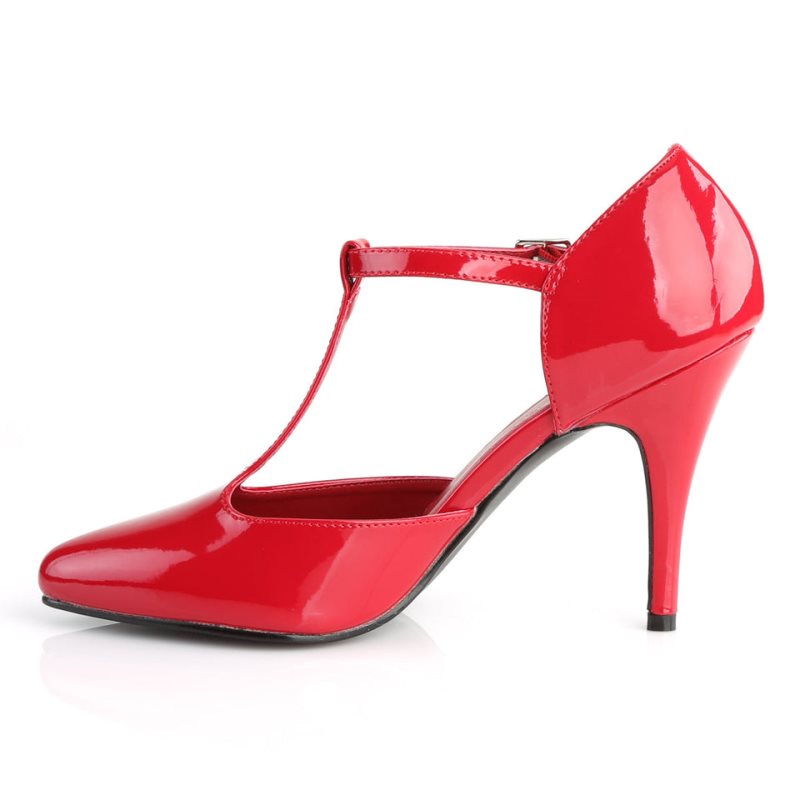 Talons Pleaser Vanity-415 Femme Rouge | PARIS FRFSROAY