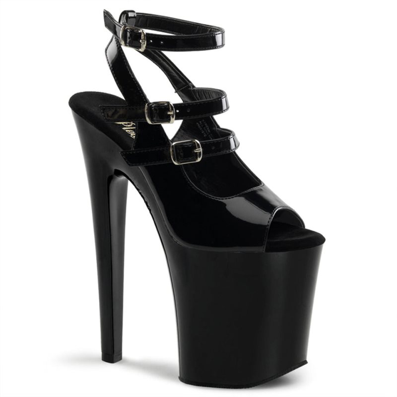 Talons Pleaser Xtreme-873 Femme Noir | PARIS FROXTIWZ